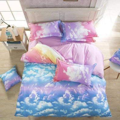 Vaulia Fabulous Cloud Print Duvet Cover Set