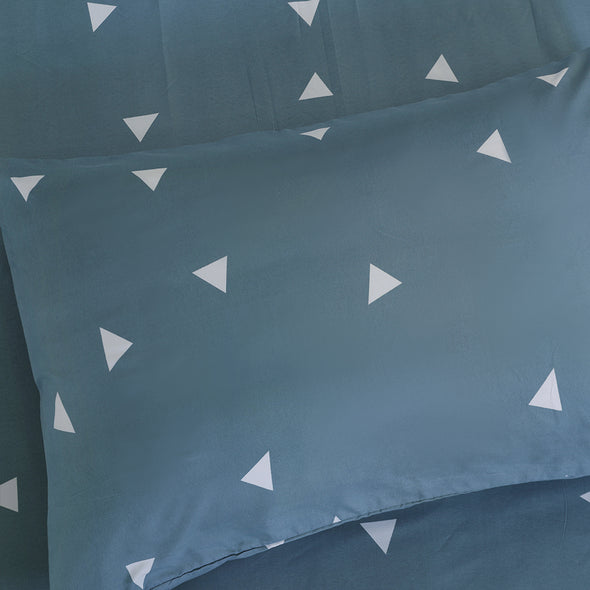 Print Pattern Bed Sheet Sets Lightweight Soft Microfiber Sheets 4-Piece Set