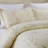 Microfiber Duvet Cover Set Print Pattern Design Beige Color BS220