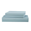 Microfiber Duvet Cover Set Spa Blue Color BS305C