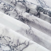 Lightweight Microfiber Fitted Sheet White Marble BT328