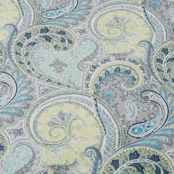Microfiber Duvet Cover Set Paisley Pattern Design BS221