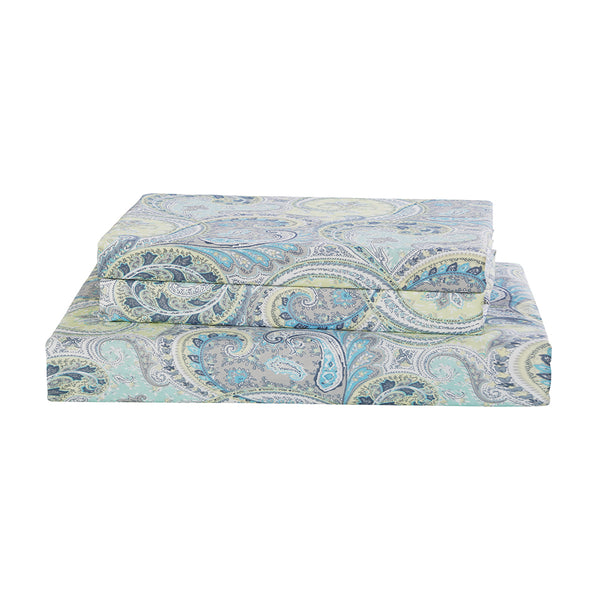 Microfiber Duvet Cover Set Paisley Pattern Design BS221