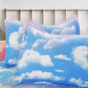 Print Colorful Clouds Pattern Microfiber Duvet Cover Set BS108