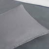 Microfiber Duvet Cover Set Grey and White BS110