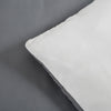 Microfiber Duvet Cover Set Grey and White BS110