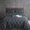 Geometric Pattern Design Microfiber Duvet Cover Set BS293