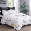 Colorful Floral Print Pattern Microfiber Duvet Cover Set BS3102