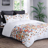 Butterfly Print Pattern Microfiber Duvet Cover Set BS3104