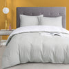 Contrast Color Design Soft Microfiber Duvet Cover Set