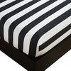 Vaulia Microfiber Fitted Sheet Stripe Pattern Design BT99