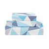 Microfiber Duvet Cover Sets Printed Diamond Pattern BS109