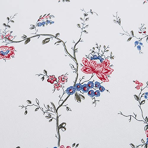 Vaulia Soft Microfiber Duvet Cover Set, Flower and Branches BS270