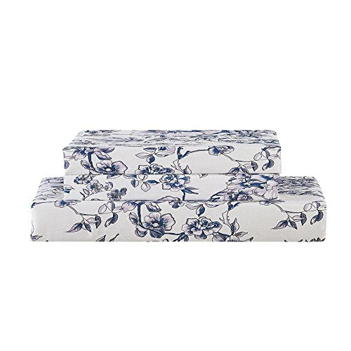 100-Percent Cotton Duvet Cover Sets Blue Flower CBS235