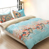 Floral Pattern Design Microfiber Duvet Cover Set BS73